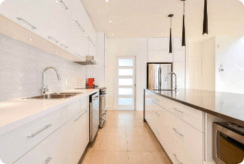 Super shiny cabinets