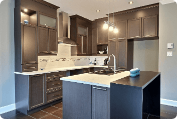 Polyester cabinets